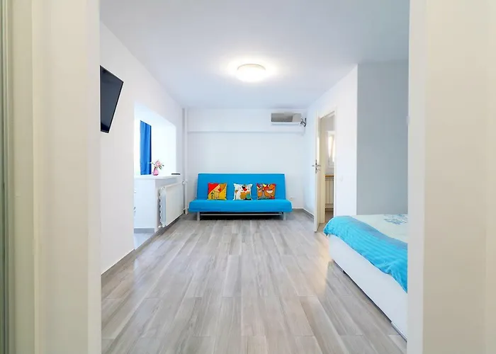 Luxury Olimpia In Bucharest, With Netflix App דירה